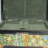habe Guliwilayat paper mache box with ornate floral design and lacquered finish