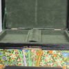 habe Guliwilayat paper mache box with ornate floral design and lacquered finish