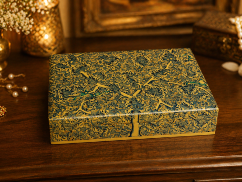 Blue China Jewelry Box