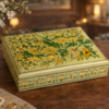 Cream Floral Bird Jewelry Box