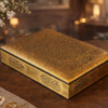 Gold Chinar Jewelry Box