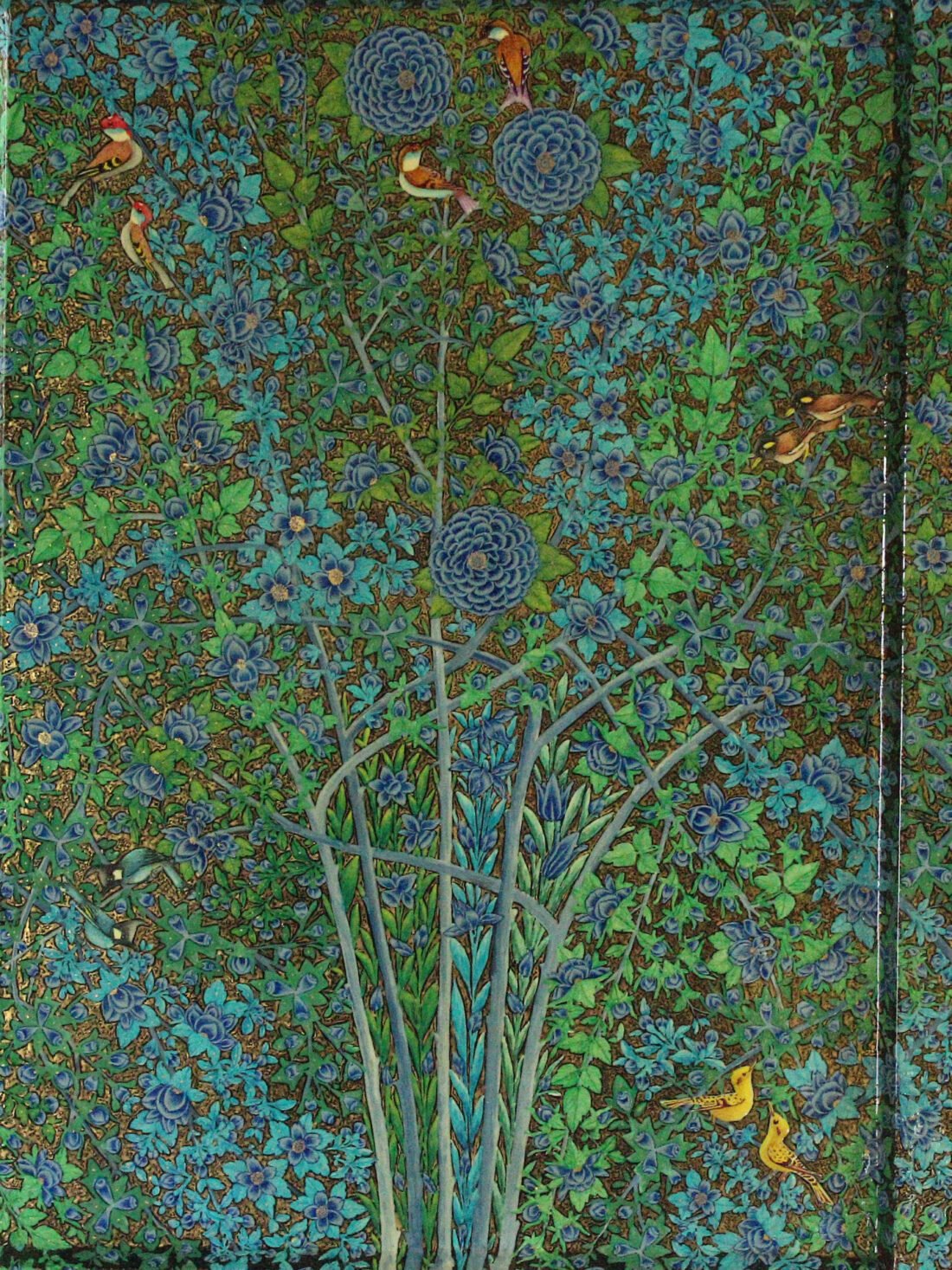 shab e gul e wilayat wall painting kashmir