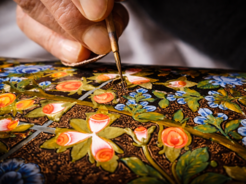 Real Gold Art Work