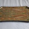 paisley design tray