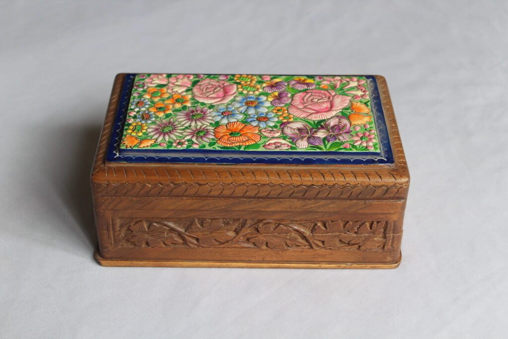 Wooden Secret Lock Box