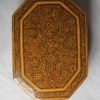 vintage paisley papier mache box