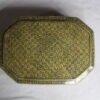 monochrome paisley papier mache box