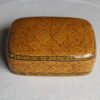 vintage paisley papier mache box