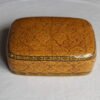vintage paisley papier mache box