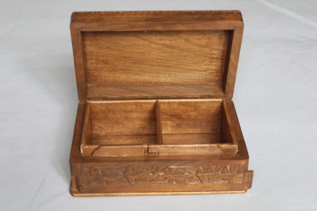 Wooden Secret Lock Box