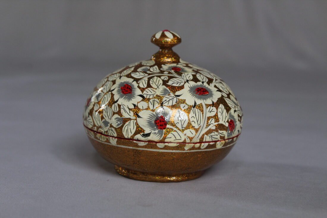 Paper Mache Trinket Box