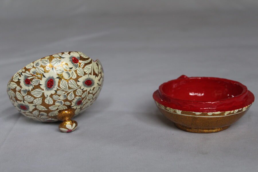 Paper Mache Trinket Box