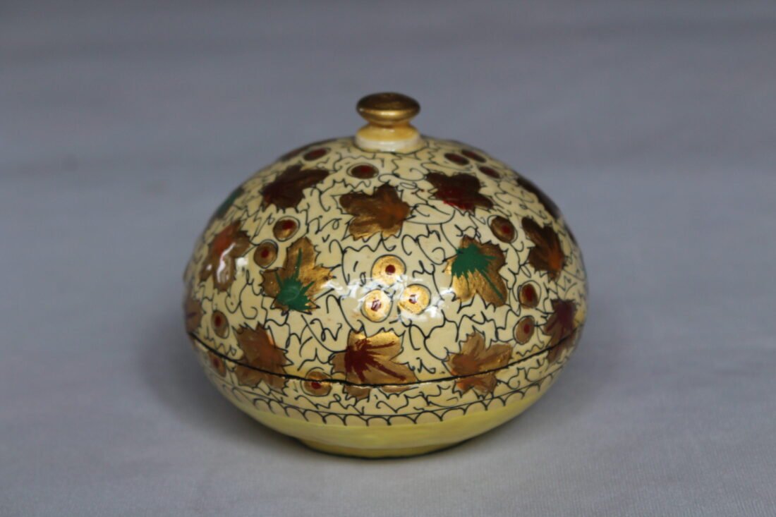 Kashmiri Papier Mache Trinket Box