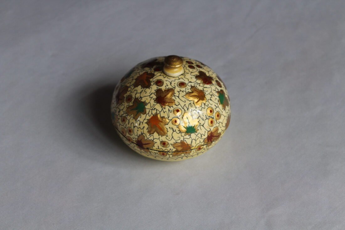 Kashmiri Papier Mache Trinket Box