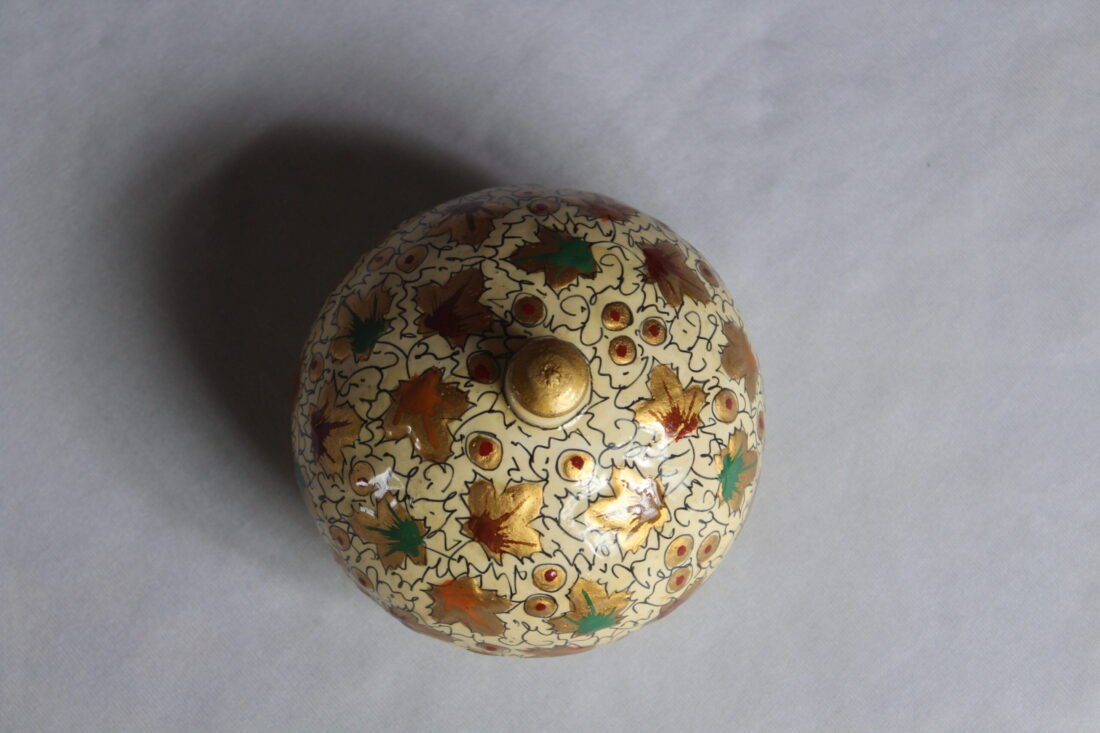 Kashmiri Papier Mache Trinket Box