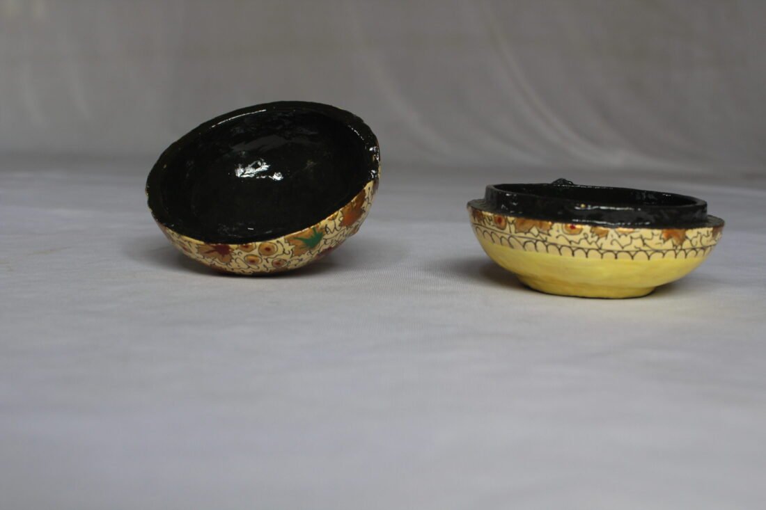Kashmiri Papier Mache Trinket Box