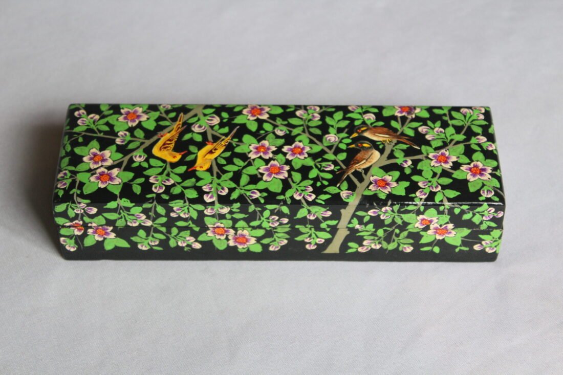 Kashmiri Papier Mache Pencil Box