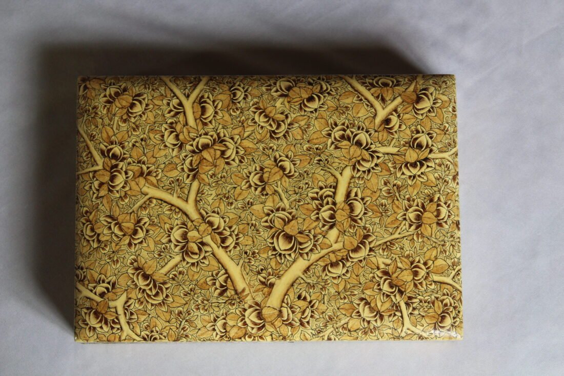 Kashmiri Papier Mache Jewelry Box