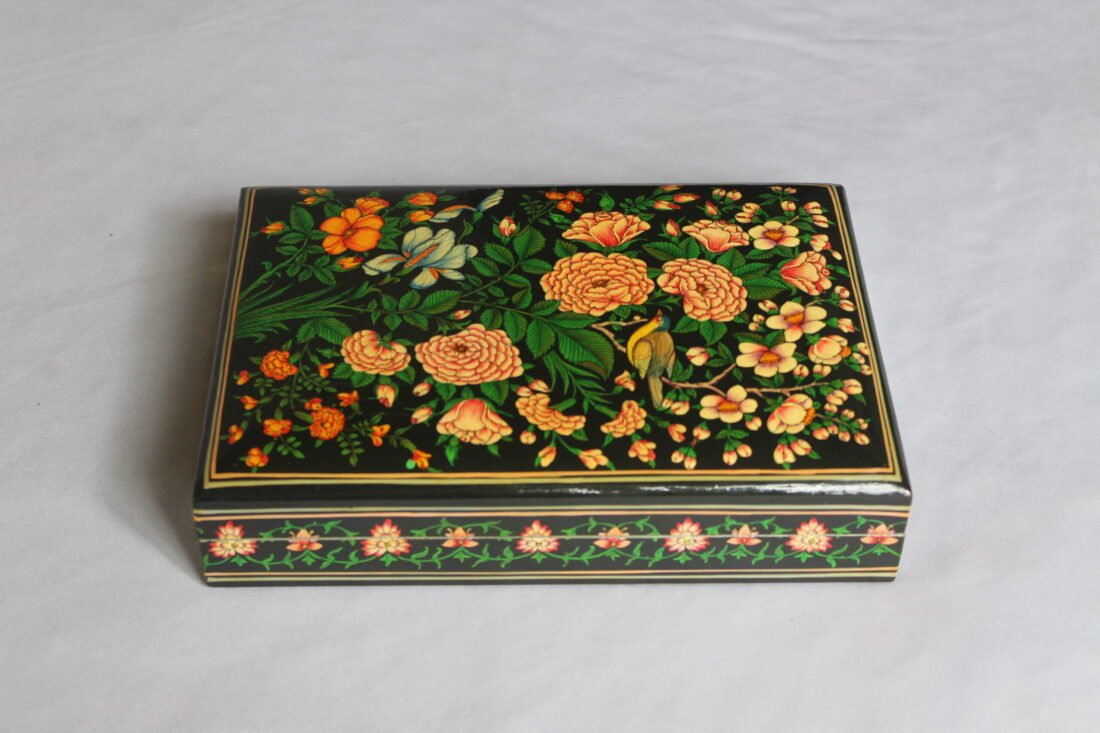 Floral Bird Jewelry Box