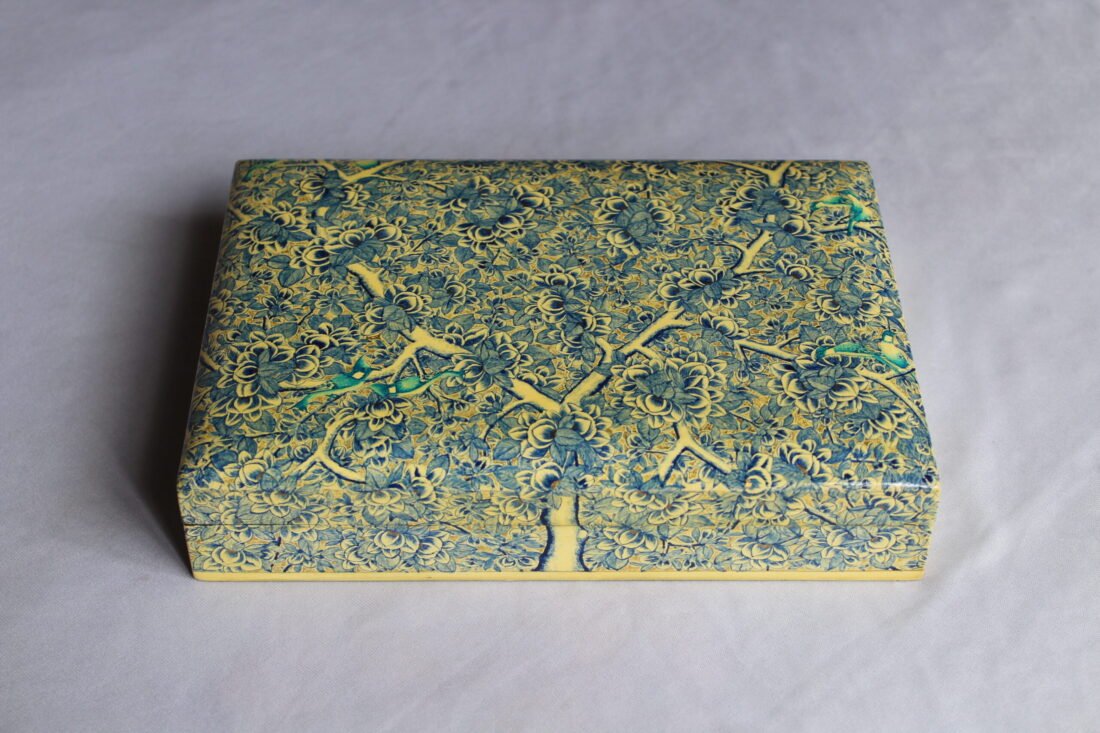 Blue China Jewelry Box