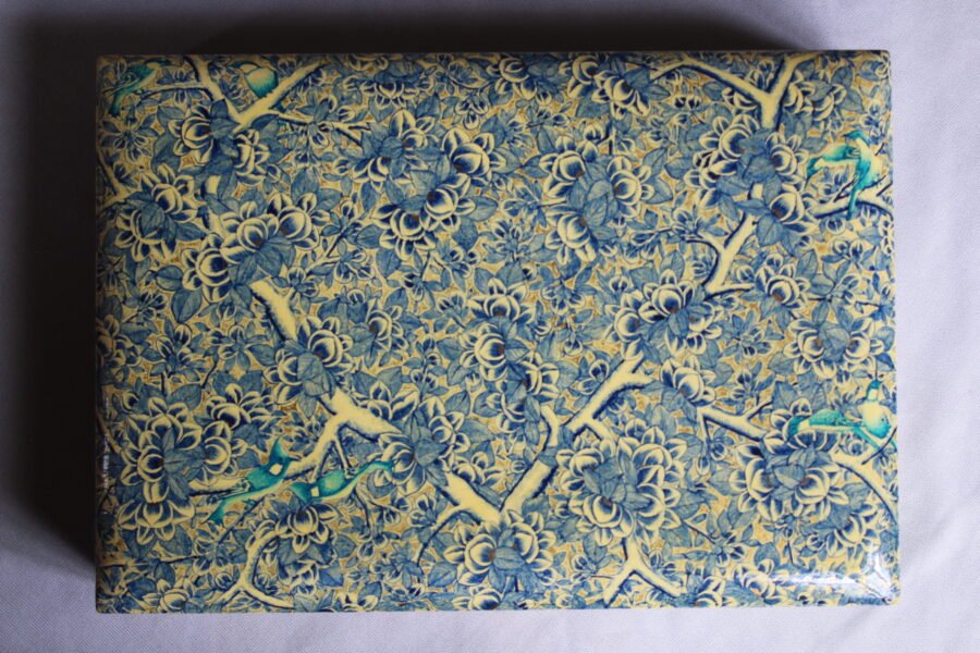 Blue China Jewelry Box
