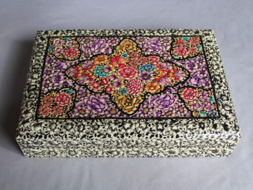 Embossed Multicolor Jewelry Box