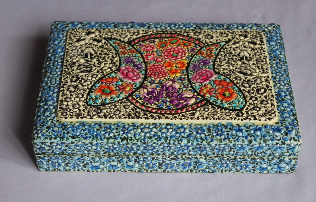 Kashmiri Medallion Jewelry Box