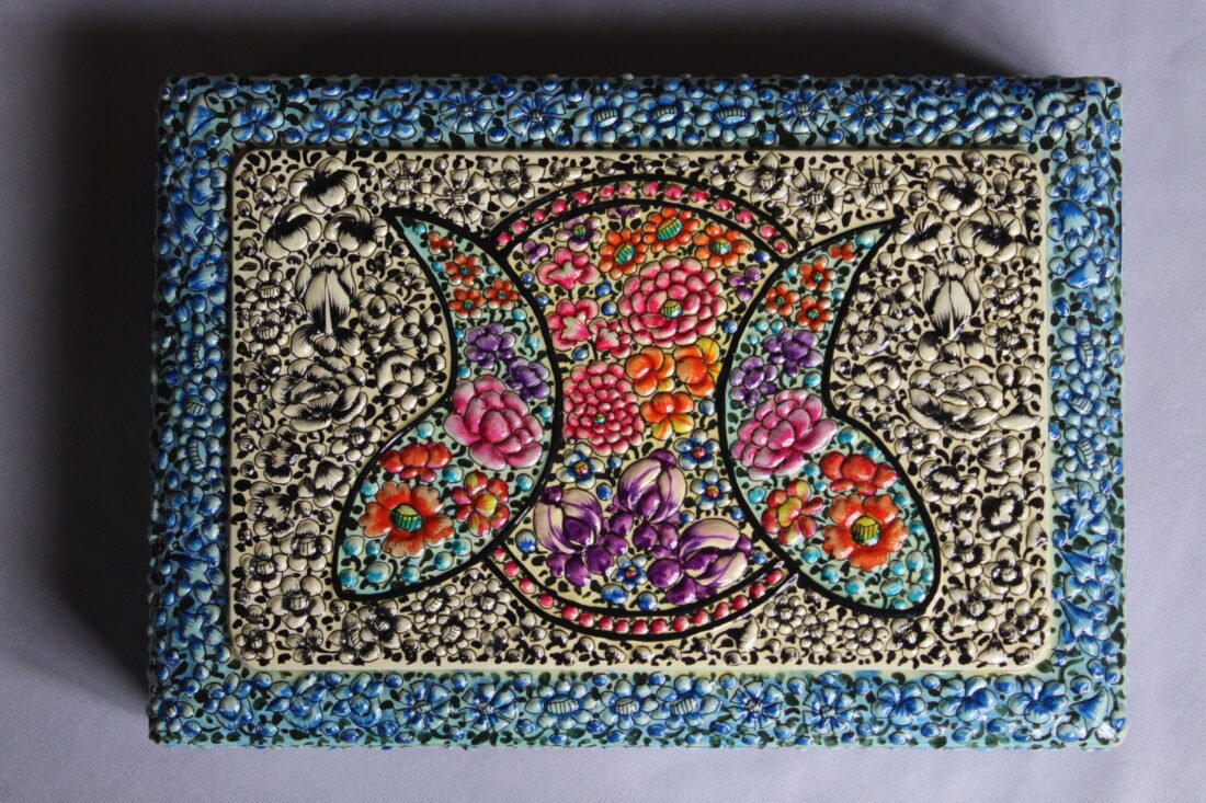 Kashmiri Medallion Jewelry Box