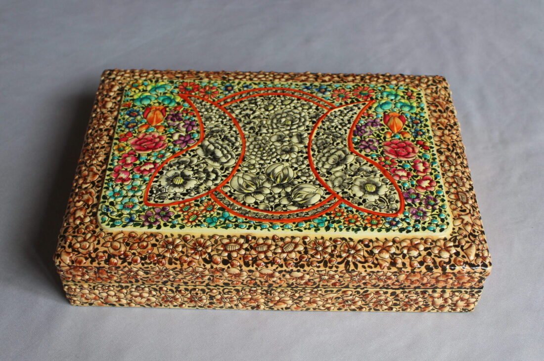 Handcrafted Kashmiri Jewelry Box