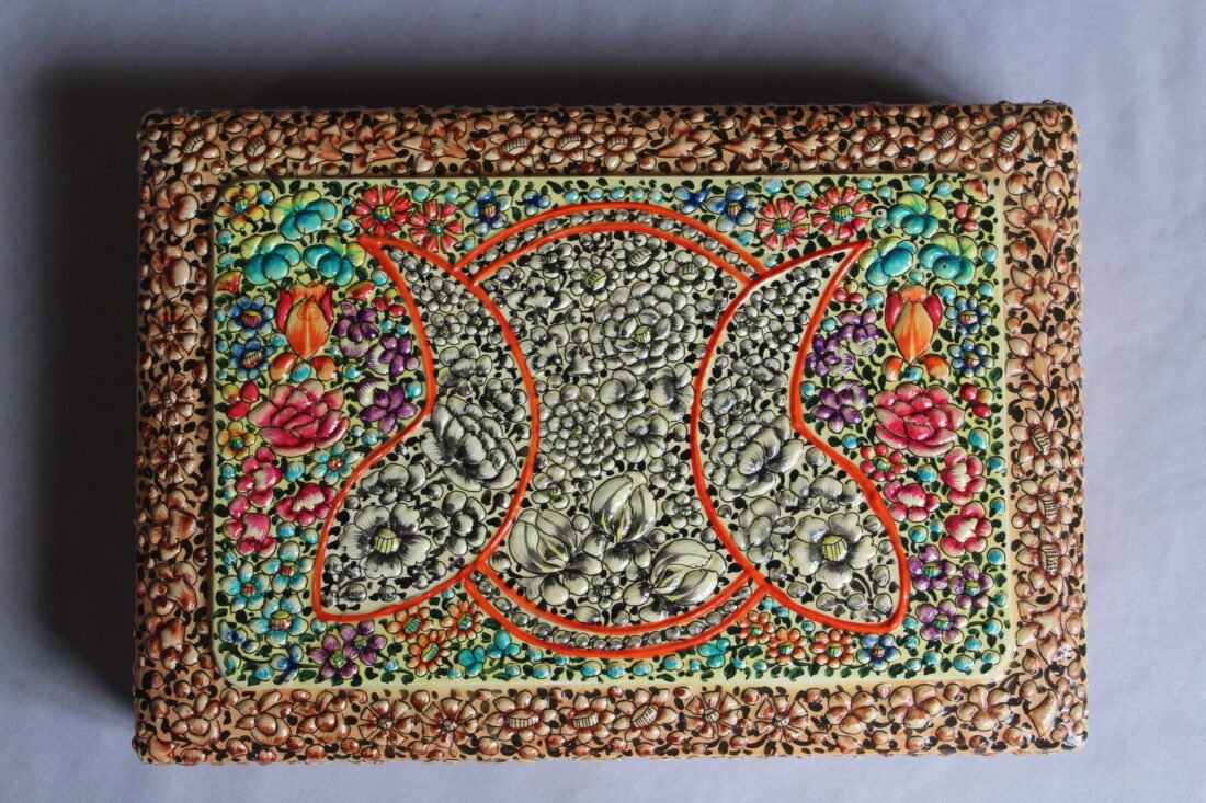 Handcrafted Kashmiri Jewelry Box