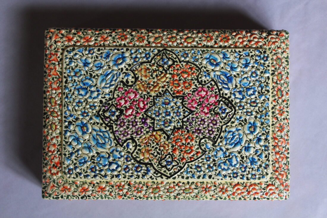 Kashmiri Floral Keepsake Box