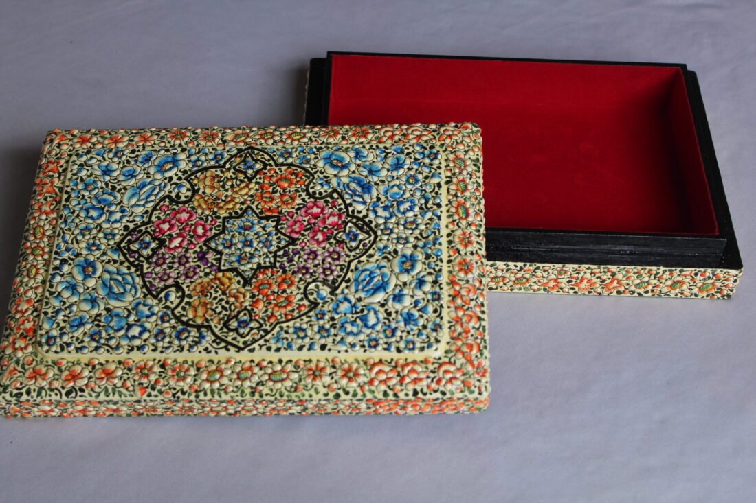 Kashmiri Floral Keepsake Box