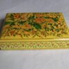 Yellow Floral Bird Jewelry Box