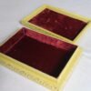 Yellow Floral Bird Jewelry Box