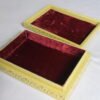 Yellow Floral Bird Jewelry Box