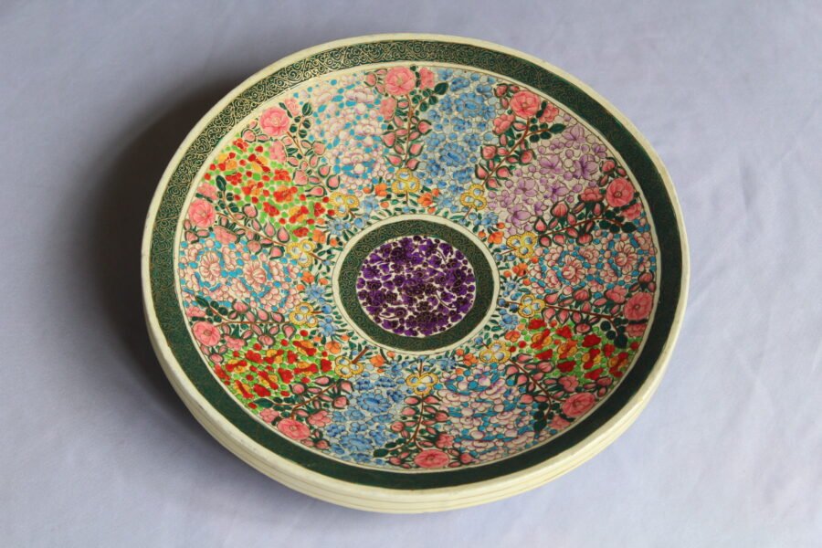 Kashmiri Papier Mache Wall Plate