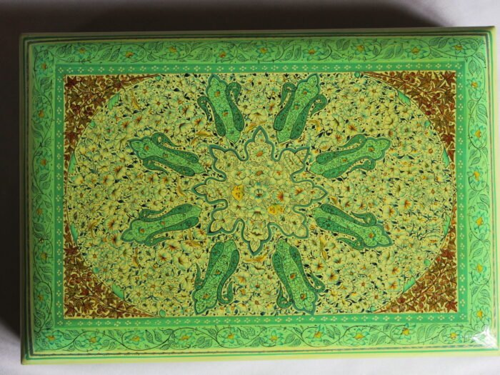 Mint Green Kashmiri Jewelry Box