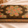 real gold papier mache jewelry box
