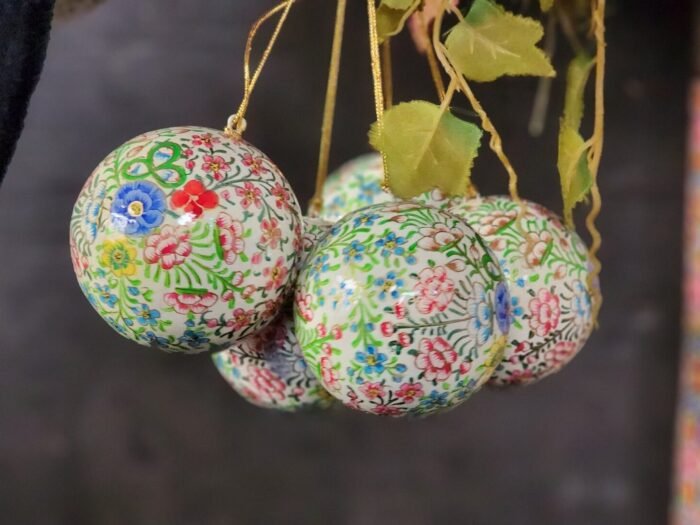 Handmade rustic baubles