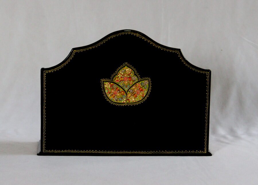 Persian floral arch letter rack