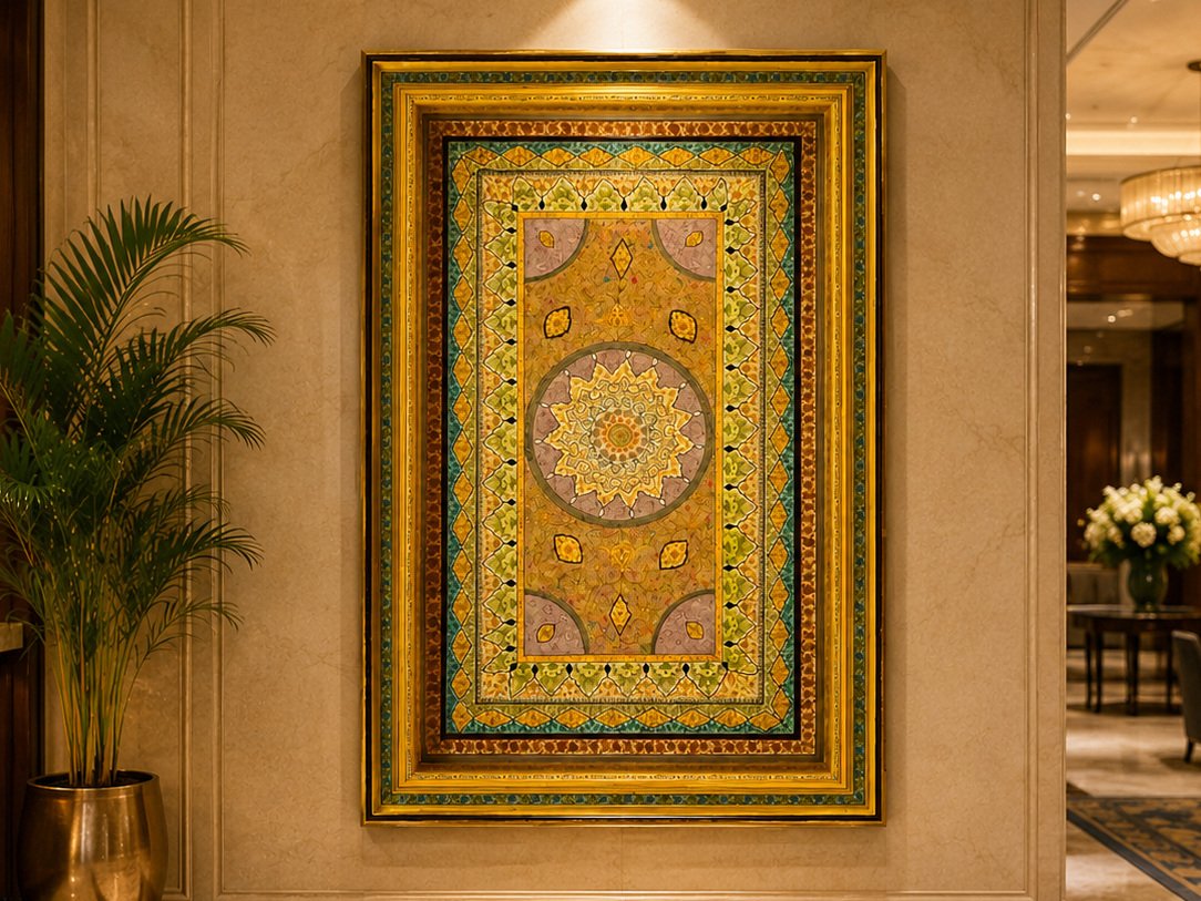Handcrafted Kashmir Souvenirs Wall Art 30 x 20 inches Painting